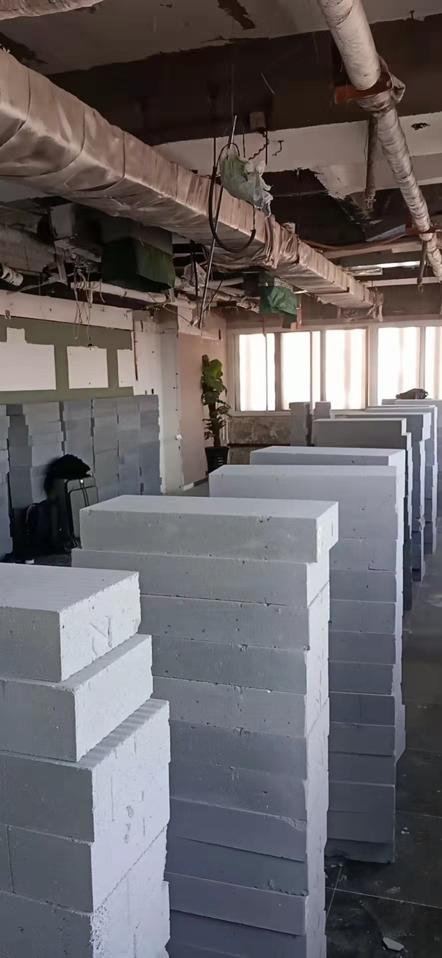办公楼隔墙现场参考